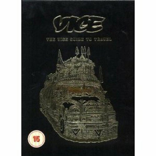 DVD cover for "The Vice Guide To Travel" with ornate temple image.