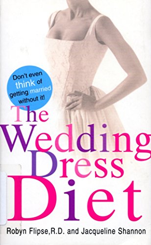 Book cover featuring a woman in a white wedding dress, titled "The Wedding Dress Diet".