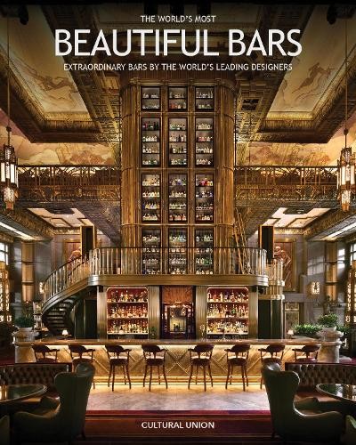 Hardcover book cover featuring a lavishly decorated bar interior.