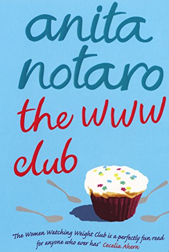 Book cover: "The WWW Club" by Anita Notaro, featuring a frosted cupcake.