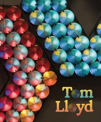 Colorful circular lights arranged in a pattern with the text "Tom Lloyd".