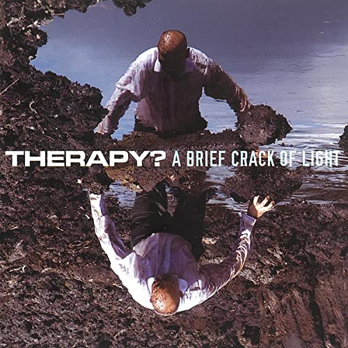 CD cover: man reaching from dark water, reflected and distorted.