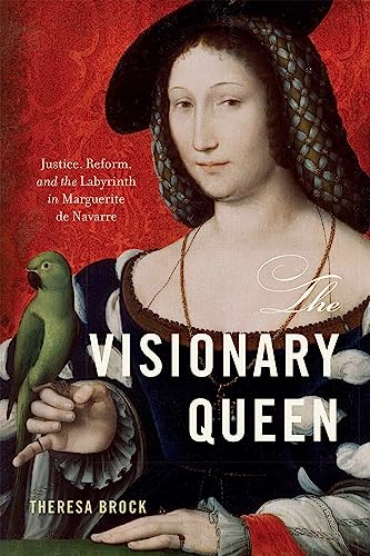 Book cover featuring a Renaissance portrait of a woman with a parrot.