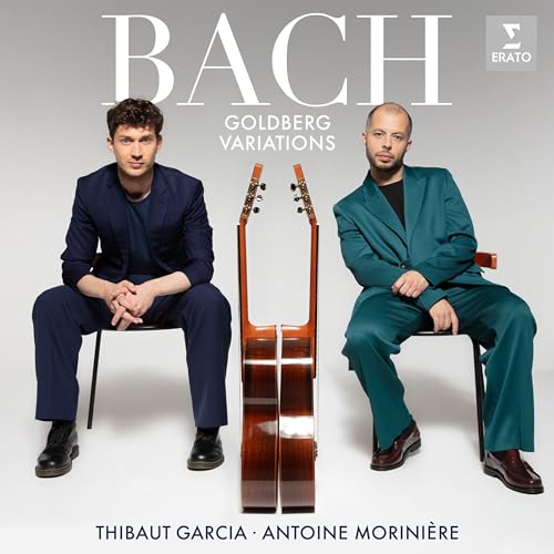 CD cover featuring two men in suits flanking a harpsichord.