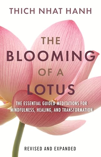 Book cover: "The Blooming of a Lotus" featuring a pink lotus flower.