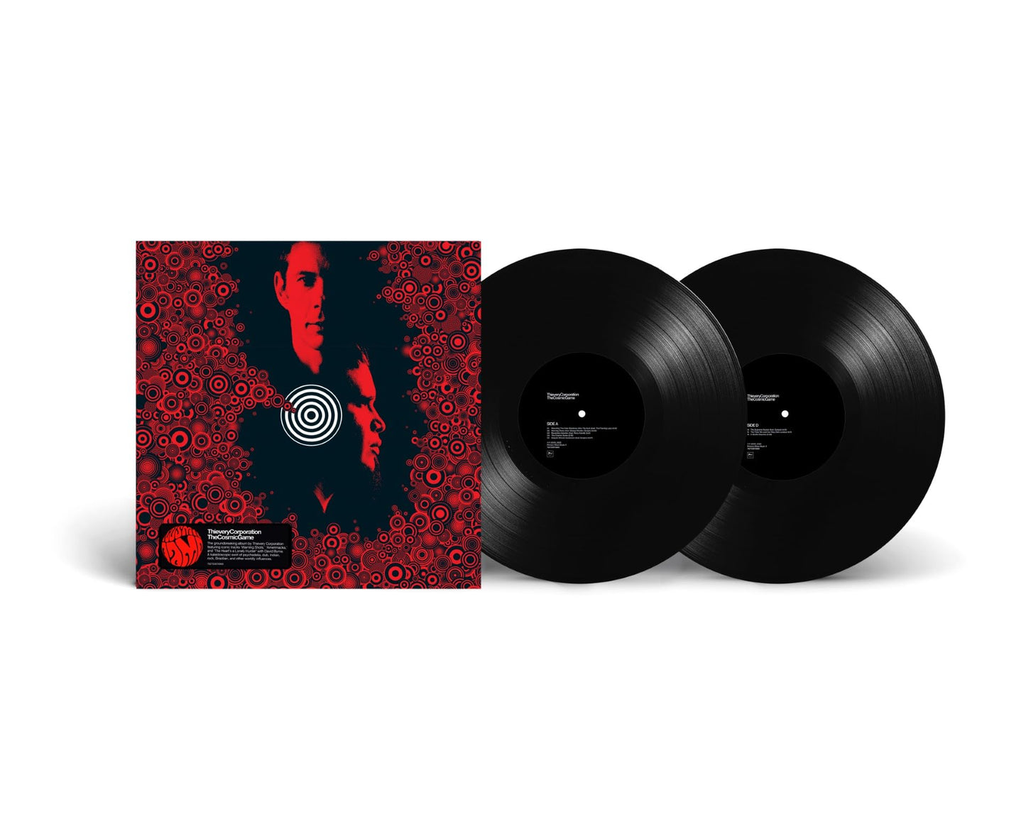 Thievery Corporation’s “The Cosmic Game” 20th anniversary 2LP vinyl record.