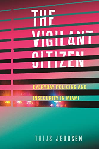 Book cover: "The Vigilant Citizen" with pink and teal geometric design.