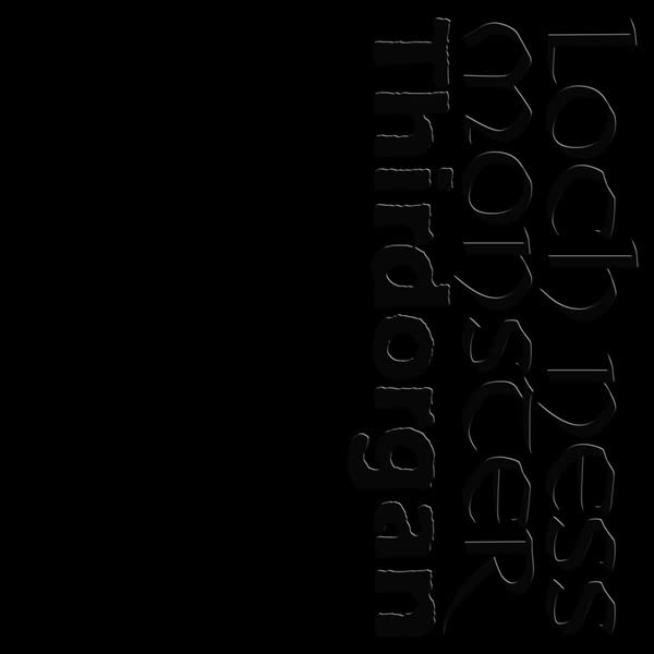 Black CD case with white text: "Thirdorgan - Loch Ness Monster.