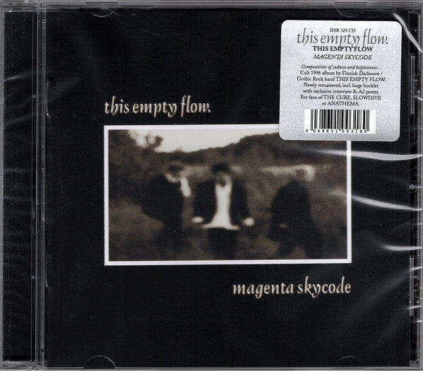 CD case for “This Empty Flow - Magenta Skycode” with a grayscale photo.