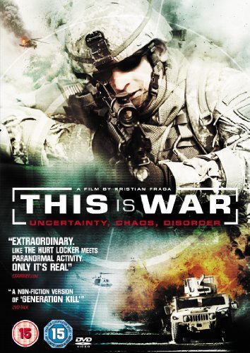 DVD cover for "This Is War" featuring a soldier with a rifle.