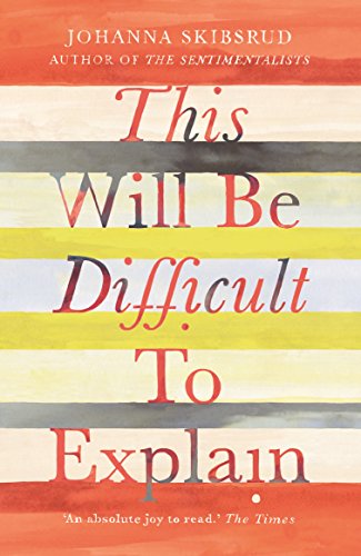Book cover with colorful horizontal stripes and red title text.