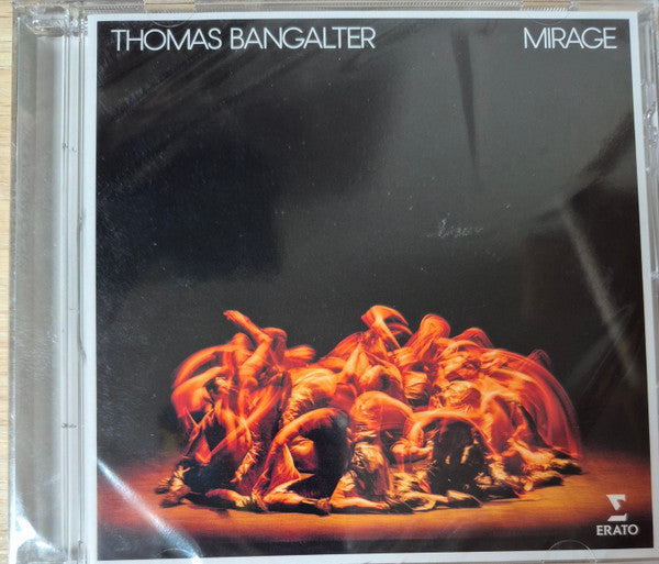 CD cover featuring blurred orange figures dancing against a black background with white text.