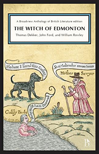 Book cover showing a black dog, Mother Sawyer, and Cuddy Banks with speech bubbles.