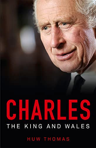 Book cover featuring King Charles III, with red title text.