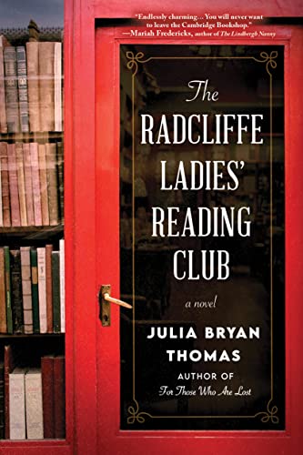 Book cover for “The Radcliffe Ladies’ Reading Club” with a red frame.