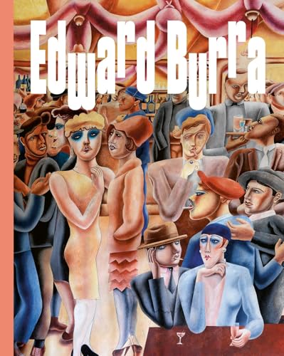 Book cover featuring a colorful, stylized painting of people in a bar.