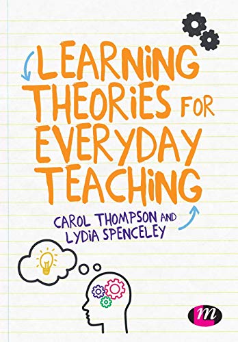 Book cover: "Learning Theories for Everyday Teaching" with brain and lightbulb imagery.