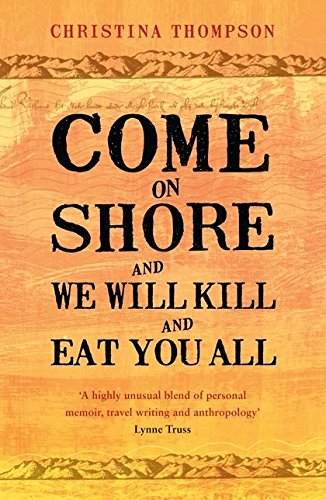 Book cover with large, dark text on an orange and brown textured background.