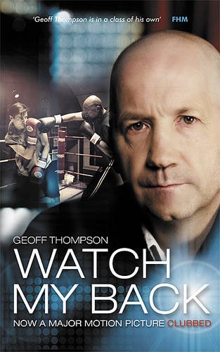Book cover: man’s face with boxing scene in background, title “Watch My Back”.
