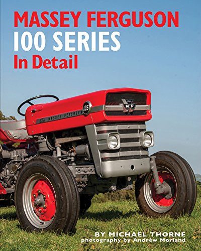 Book cover featuring a red Massey Ferguson 135 tractor in a grassy field.