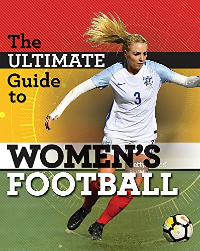 Book cover featuring a female soccer player in action.