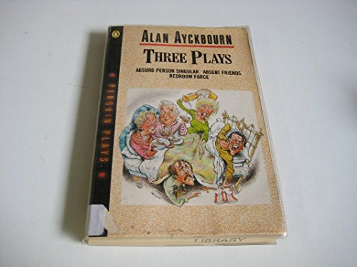 Vintage paperback book cover with cartoon illustration of theatrical characters.
