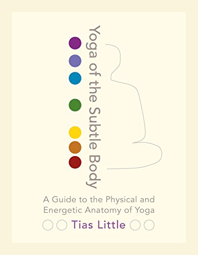 Book cover with a line drawing of a seated figure and six colored circles.