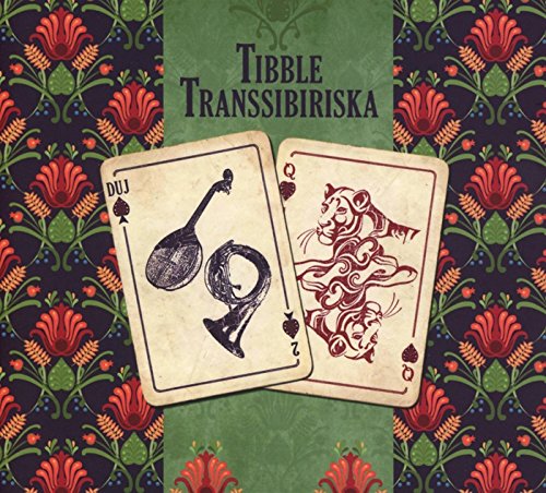CD cover for "Tibble Transsibiriska - Duj" featuring playing cards.