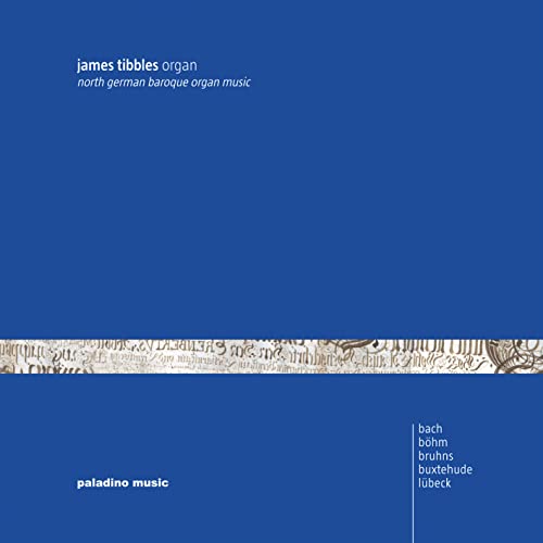 CD cover: blue background with composer names and musical script detail.