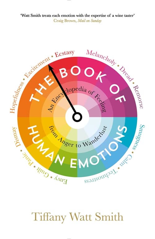 Book cover featuring a colorful emotion wheel with a pointer and title text.