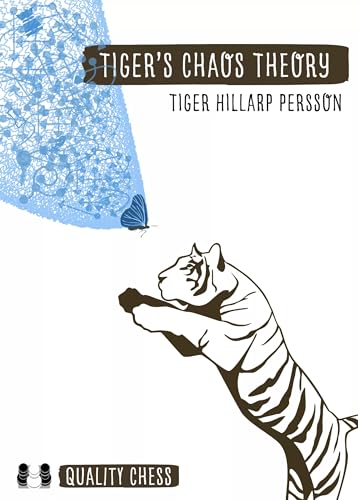 Book cover: tiger reaching for a butterfly against a blue network.