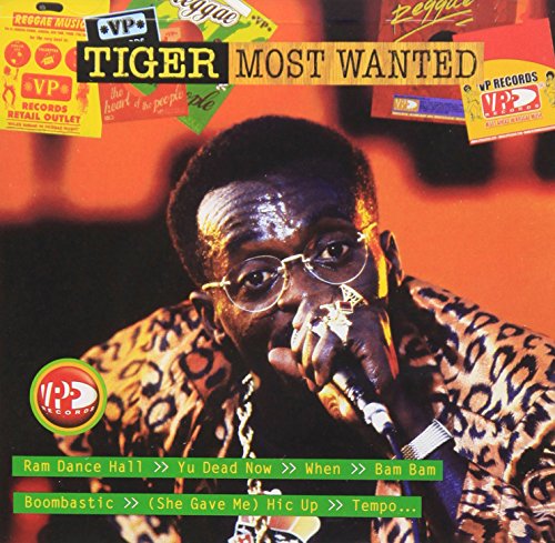 CD cover for Tiger’s “Most Wanted” featuring a portrait of the artist.