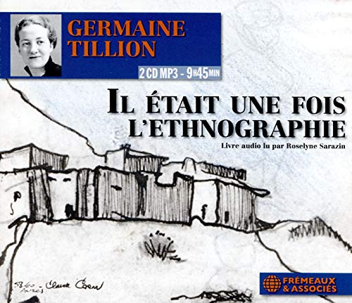 CD cover featuring portrait of Germaine Tillion and sketched Algerian village.