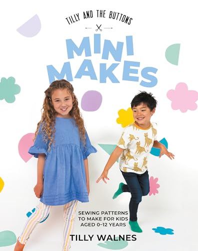 Book cover featuring a girl and boy modeling handmade children's clothing against white background.