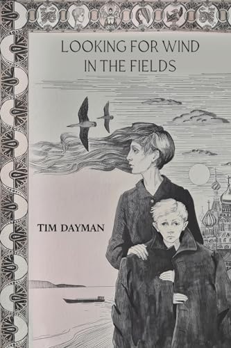 Book cover: two figures, birds, and a landscape in sketched style.