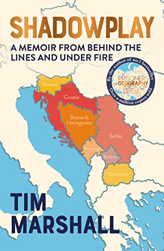 Book cover featuring a map of the Balkans with title and author Tim Marshall.