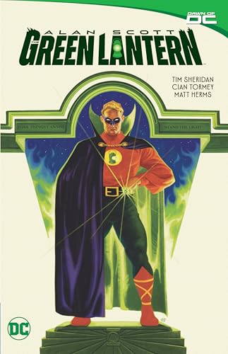 Cover of "Alan Scott: The Green Lantern" comic, featuring the hero in costume.