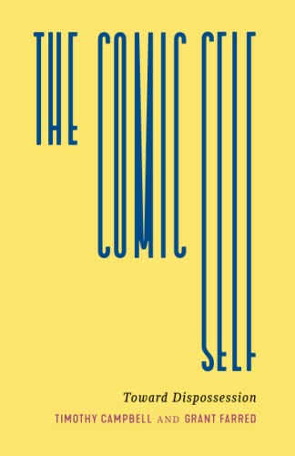 Yellow book cover with blue, vertically stacked text: "The Comic Self.
