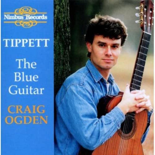 CD cover featuring guitarist Craig Ogden with a blue background.