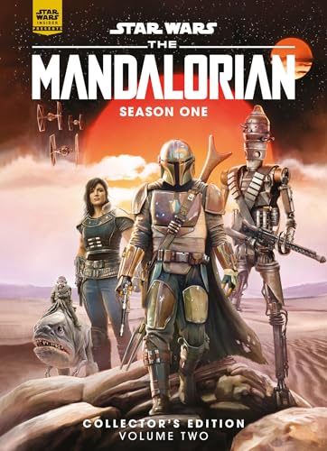 The Mandalorian characters on cover of a Star Wars Insider collector’s edition.