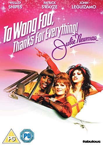 DVD cover featuring three drag queens in a convertible against a pink background.