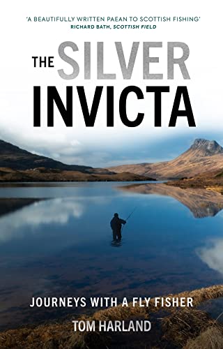 Book cover: Scottish landscape with a fly fisher in a loch.