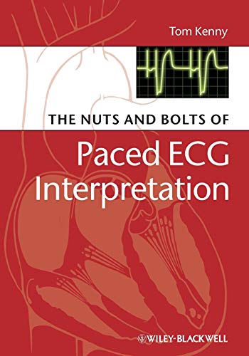 Book cover: "The Nuts and Bolts of Paced ECG Interpretation" with heart illustration.