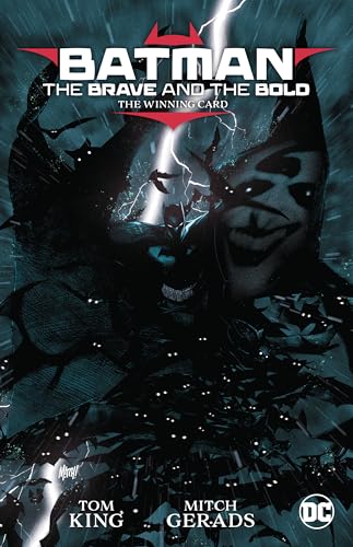Batman comic book cover featuring a shadowy, dramatic illustration.