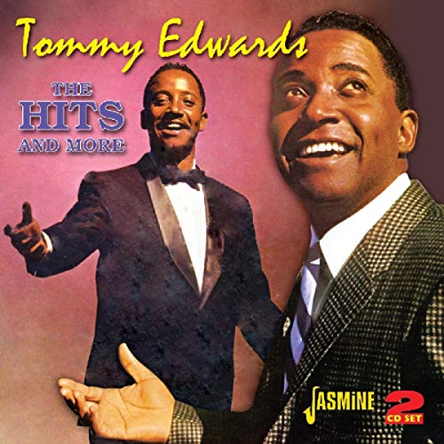 Album cover featuring two photos of singer Tommy Edwards against a pink background.