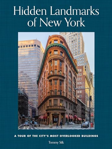 Book cover featuring a curved, ornate building amongst New York City skyscrapers.