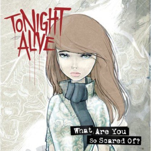 Album cover art featuring an illustrated girl with brown hair and text overlay.