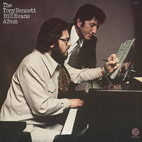 Tony Bennett and Bill Evans album cover featuring both musicians.