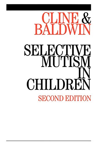 Book cover: "Selective Mutism in Children" second edition, red and black text.