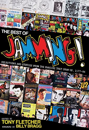 Book cover featuring colorful collage of music zine covers and portraits.